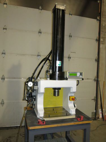 Schmidt 376-137-03 hydro-pneumatic press 49,000 lbs air over oil for sale