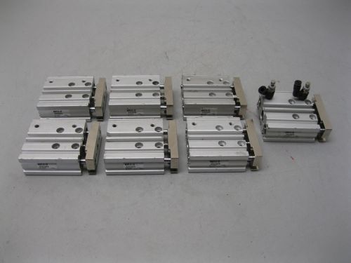 Lot (7) SMC MGPL12-25 Compact Guide Cylinder H8 (1750)