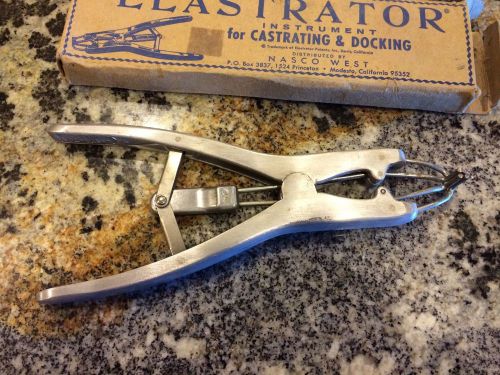 VTG FARM ELASTRATOR INSTRUMENT for CASTRATING &amp; DOCKING ANIMALS &#039;Nasco West&#039;