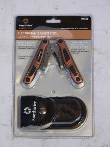 NEW - SEALED PKG Southwire PROFESSIONAL Electrician Multi Tool with Pouch MT001