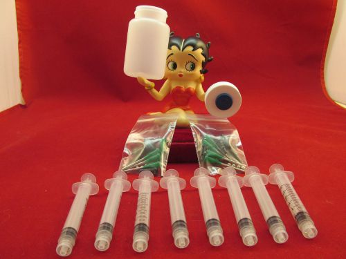 8 precision syringe elmer&#039;s glue dispencer  &amp; injector storage bottle for sale