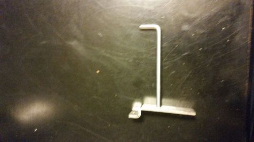 New 120 4&#034; Slatwall Peg Hooks Silver KRG Enterprises Reatil Fixturing