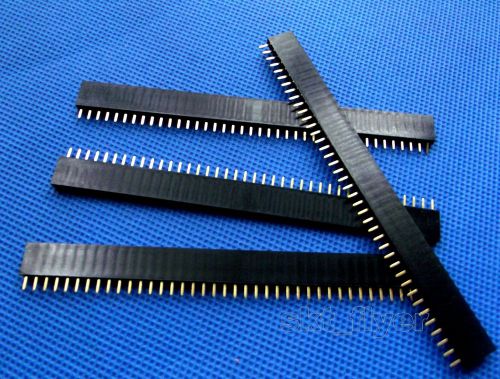 11pcs 1 X 40pin 2.54 Break Away Female Headers for Arduino Prototype Shield DIY