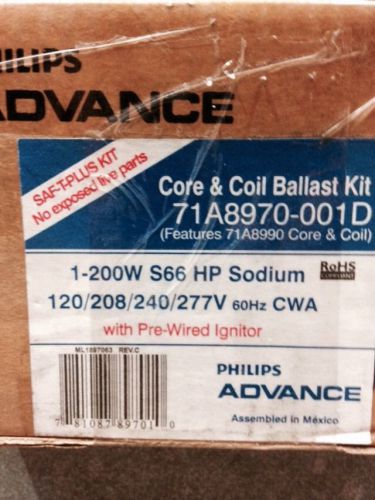 Advance 71A8970-001D Ballast Kit  200W S-66 High Pressure Sodium Multitap