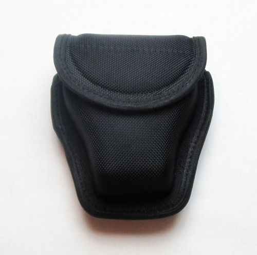 Ballistic Nylon DOUBLE Cuff Case by Hero&#039;s Pride. Mod. 1055, fits 2.25&#034;