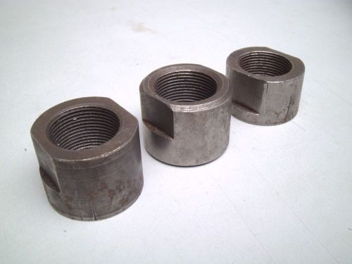 1-1/2-12 RIGHT HAND ARBOR NUTS 1-5/16 AND 1-5/8 LONG (QTY 3) #57813