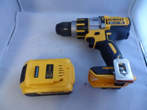 Dewalt dcd995 20v max xr brushless cordless hammer drill and battery for sale