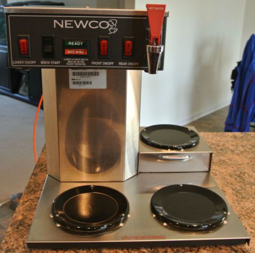 Newco Ace-LP Restaurant Coffee Brewer Maker As Is Commercial Stainless Tea Cocoa