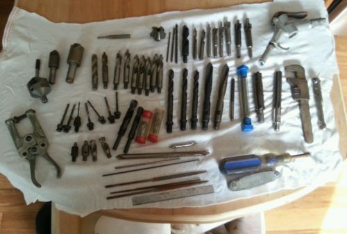 Aviation grumman lot of tools aerospace, , debur zephyr bits , ford wrench etc. for sale