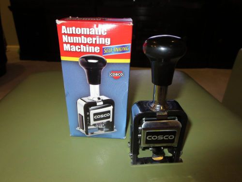 COSCO AUTOMATIC NUMBERING MACHINE - complete package