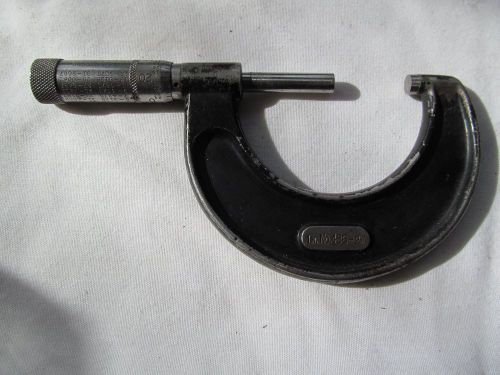 Starrett Micrometer No 436 1-2 Inch Vintage USA
