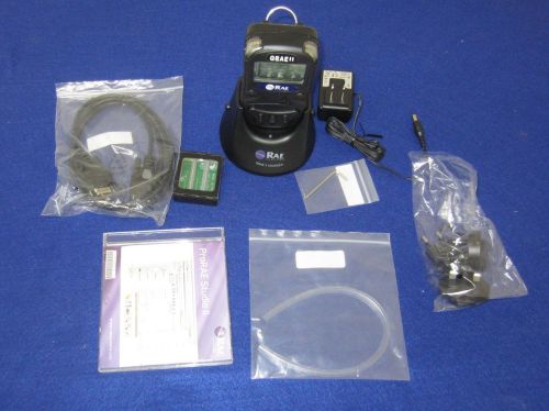 Rae systems qrae ii multi- pumped gas monitor detector pgm-2400 for sale