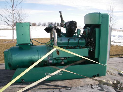 Onan electric plant 85kw natural gas generator for sale