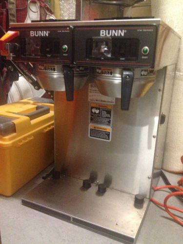 Bunn Dual  Automatic Coffee Brewer Maker Machine w/ faucet