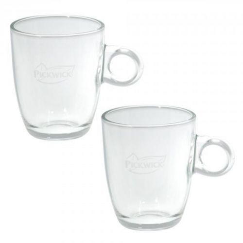 Pickwick Tea Glass Cup, Big, 250 ml, Pack of 2