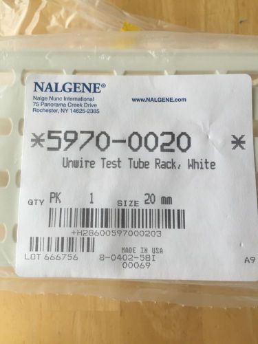 NALGENE Unwire  Microtube Rack /40-Position test tube holder/ 20mm