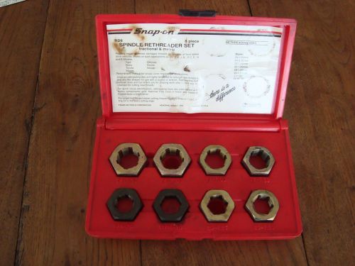 Snap-On RD-8 Spindle Rethreading Set Fractional/ Metric