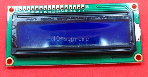 HD44780 Controller 1602 16x2 Character LCD Display Module Blue Blacklight