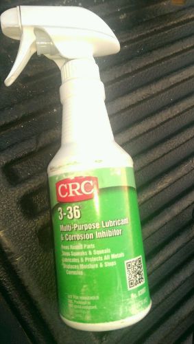 Crc 03007 3-36 16oz multi-purpose lubricant and corrosion inhibitor spray bottle for sale