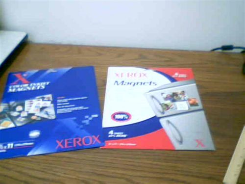 Xerox Color Inkjet Magnets # 3R6419. 6 sheets #52