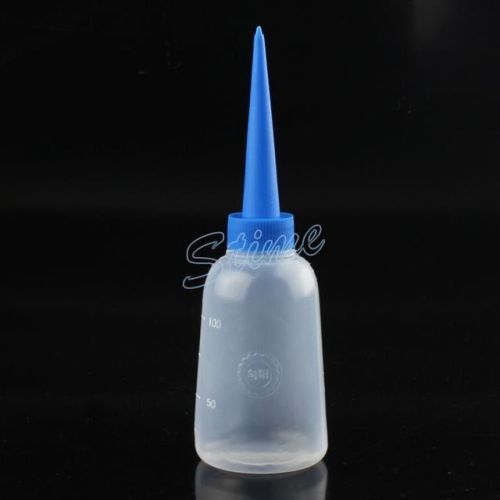 100 ml  liquid fluid dropper dispensing container clear refill adapte bottle for sale