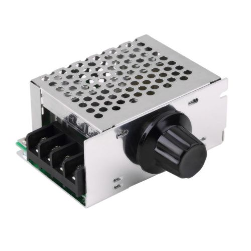 4000w 220v scr voltage regulator motor speed controller dimming thermostat ^t for sale