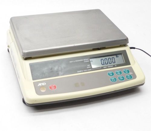 A+D AD HC-A SERIES HC-6KA HC6KA 12LB 6KG 6-DIGIT LCD DIGITAL COUNTING SCALE