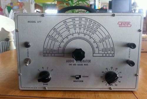 Vintage - EICO Audio Signal Generator - Model 377 - Sine and Square Wave -