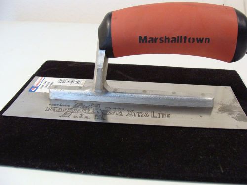 Marshalltown Concrete Trowel 8&#034; X 3&#034; DuraSoft handle New