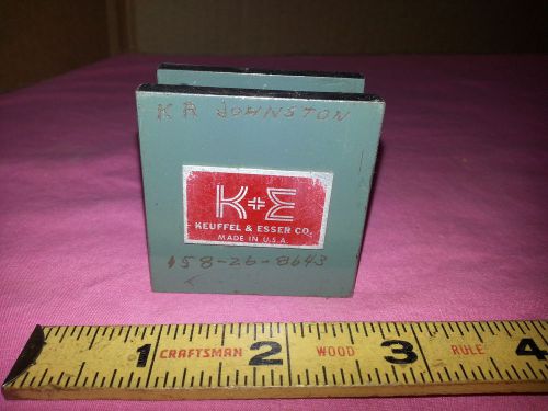KEUFFEL &amp; ESSER 71-6065 Magnetic Scale Holder by K&amp;E or Cubic Precision