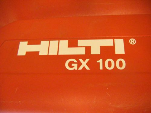 Hilti gx100 gas powered nail gun for sale