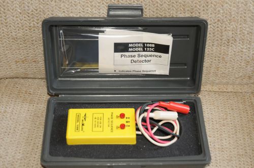 Vintage Time Mark Model 108B / 125C Phase Sequence Detector BRAND NEW OLD STOCK