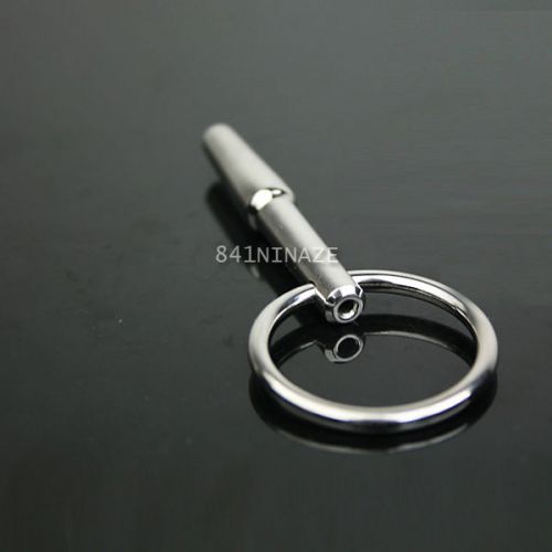 NEW MINI THROUGH-HOLE STAINLESS STEEL URETHRAL SOUNDS PLUG FOR BEGINNER