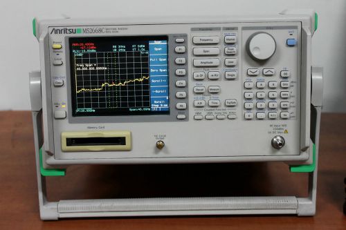 Anritsu ms2668c ? 9khz 40ghz ? spectrum analyzer ? calibrated ? light &amp; portable for sale