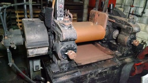 Rubber manufacturing equipment, press, mill, bale cutter.