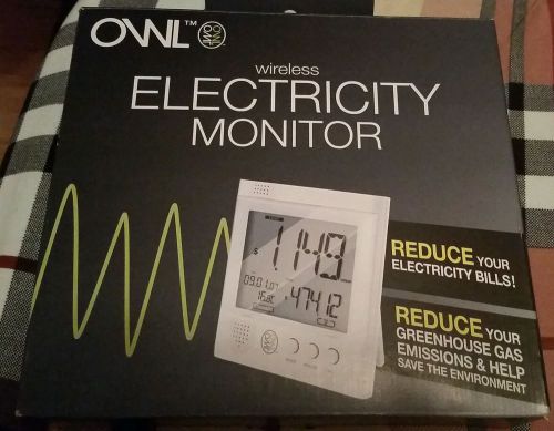 Owl Wireless Electricity Monitor CM119A New!!!