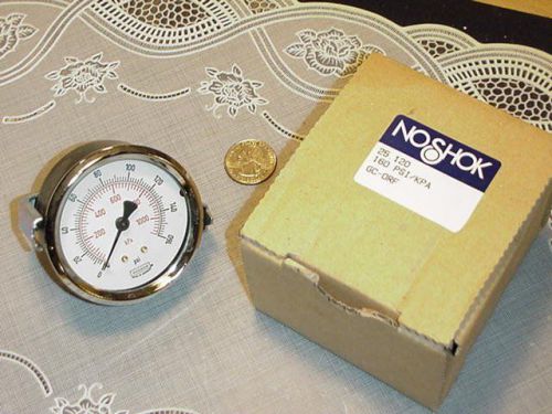 NoShok Pressure Gage 0-160 Psig / 0-1000 Kpa GC-ORF NEW IN BOX!