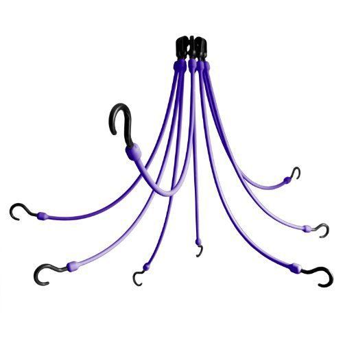 NEW The Perfect Bungee 8-Arm 24-Inch Flex Web  Purple
