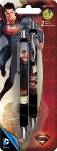 Superman - Man of Steel Gel Pen Set