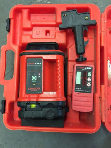 Laser level Laser Mark LM500 with  Receiver And Case