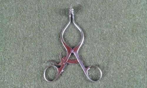 GRIESHABER Weitlaner Mastoid Retractor 3 x 4 Blunt Teeth