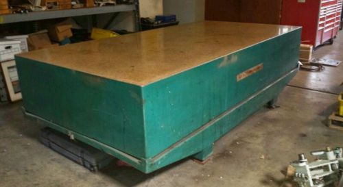 Granite surface plate 12 ft x 5 ft