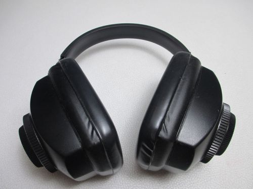 Silencio Black  Fold-A-Way Hearing Protection Cushioned Ear Muffs