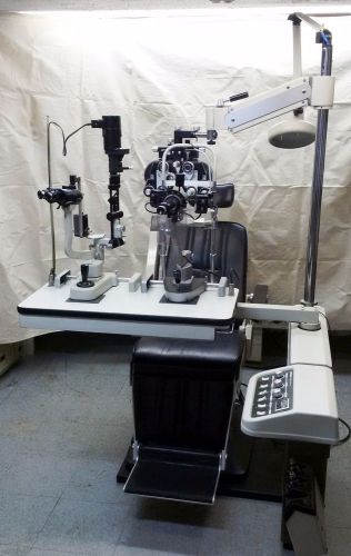 Topcon Eye Equipment Set - Slit Lamp, Chair, Stand, Refractor