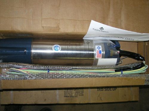 Franklin electric 5hp 3ph 460volt 6&#034; submersible elect motor    (new) for sale