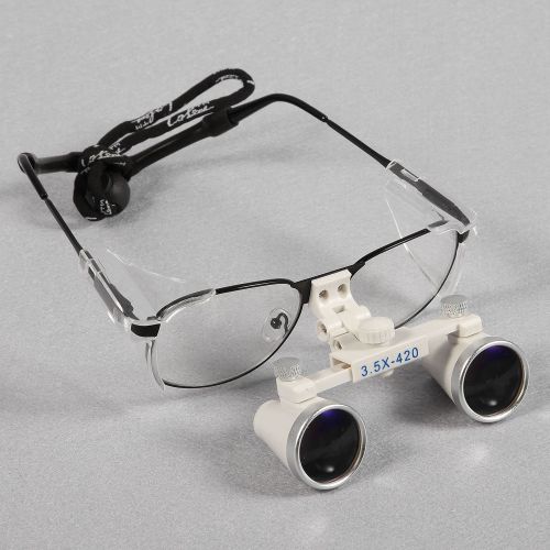 New Dental 3.5x Surgical Binocular Loupes Magnifier Glasses Magnifying Optical