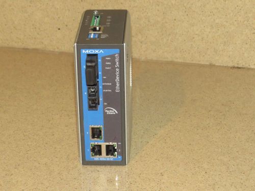MOXA EDS-405A-SS-SC  ETHERDEVICE ETHERNET SWITCH