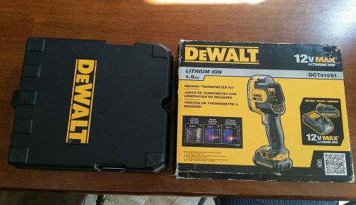 Dewalt 12-Volt Max Lithium-Ion Cordless Imaging Thermometer Kit DCT416S1