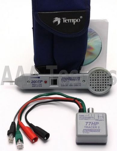 Progressive tempo 200ep inductive amplifier 77hp tracer 2 tone / probe kit 200 for sale
