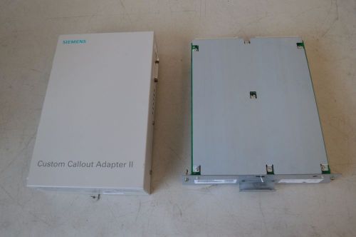 Siemens Custom Callout Adapter II S30807 &amp; DL896B HICOM 300E Converter Input